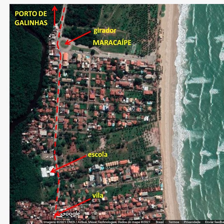Suíte Vista Jardim - Pontal de Maracaípe