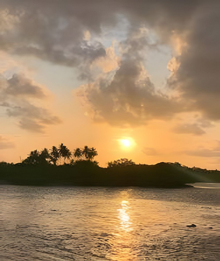 Paraíso de 7 quartos, 6 suítes, piscina, no Pontal
