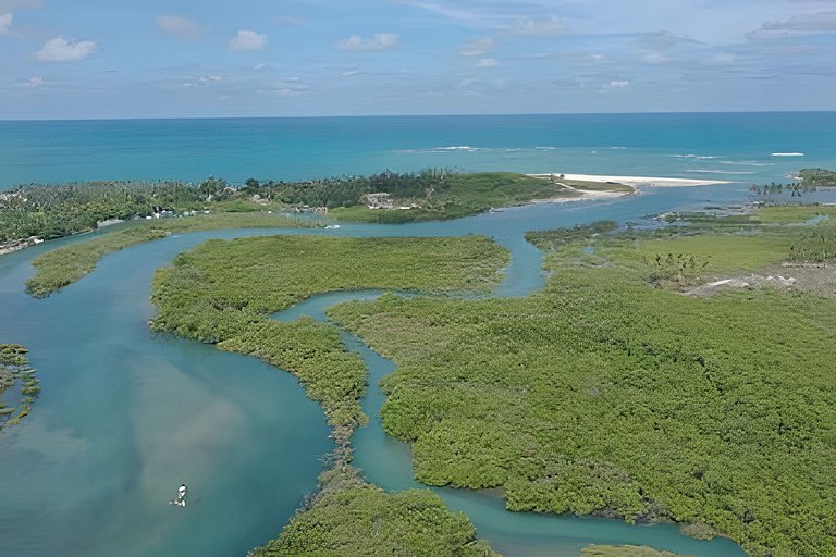 Paraíso de 7 quartos, 6 suítes, piscina, no Pontal