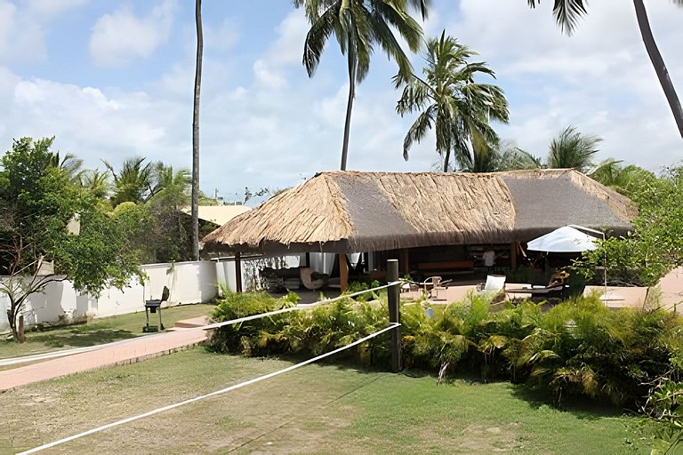 Paraíso de 7 quartos, 6 suítes, piscina, no Pontal