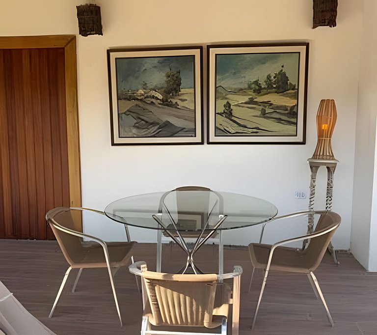 Paraíso de 7 quartos, 6 suítes, piscina, no Pontal